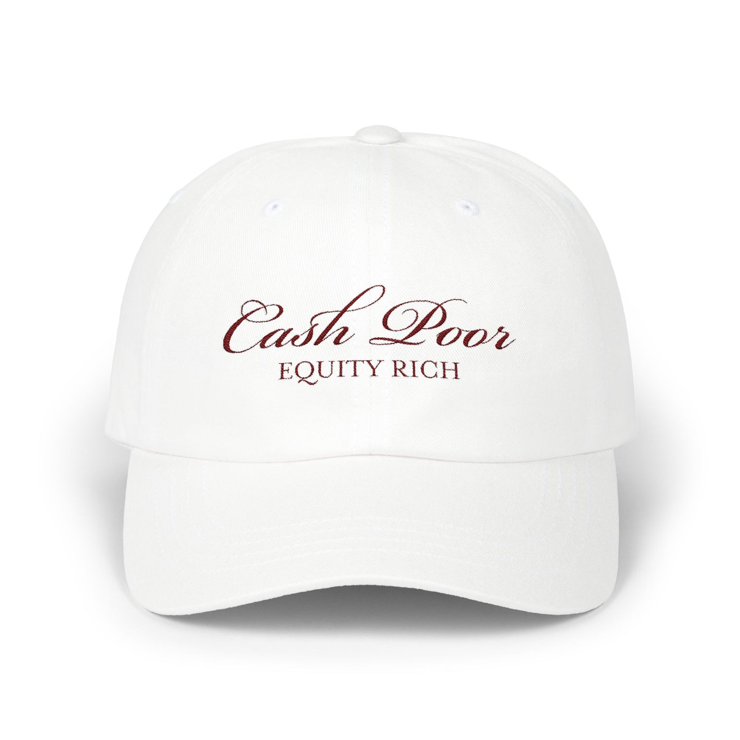 Cash Poor, Equity Rich Dad Cap